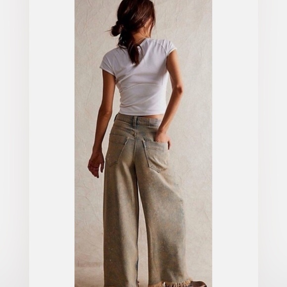 COPY - Free people Old West Slouchy Jeans - Picture 4 of 6